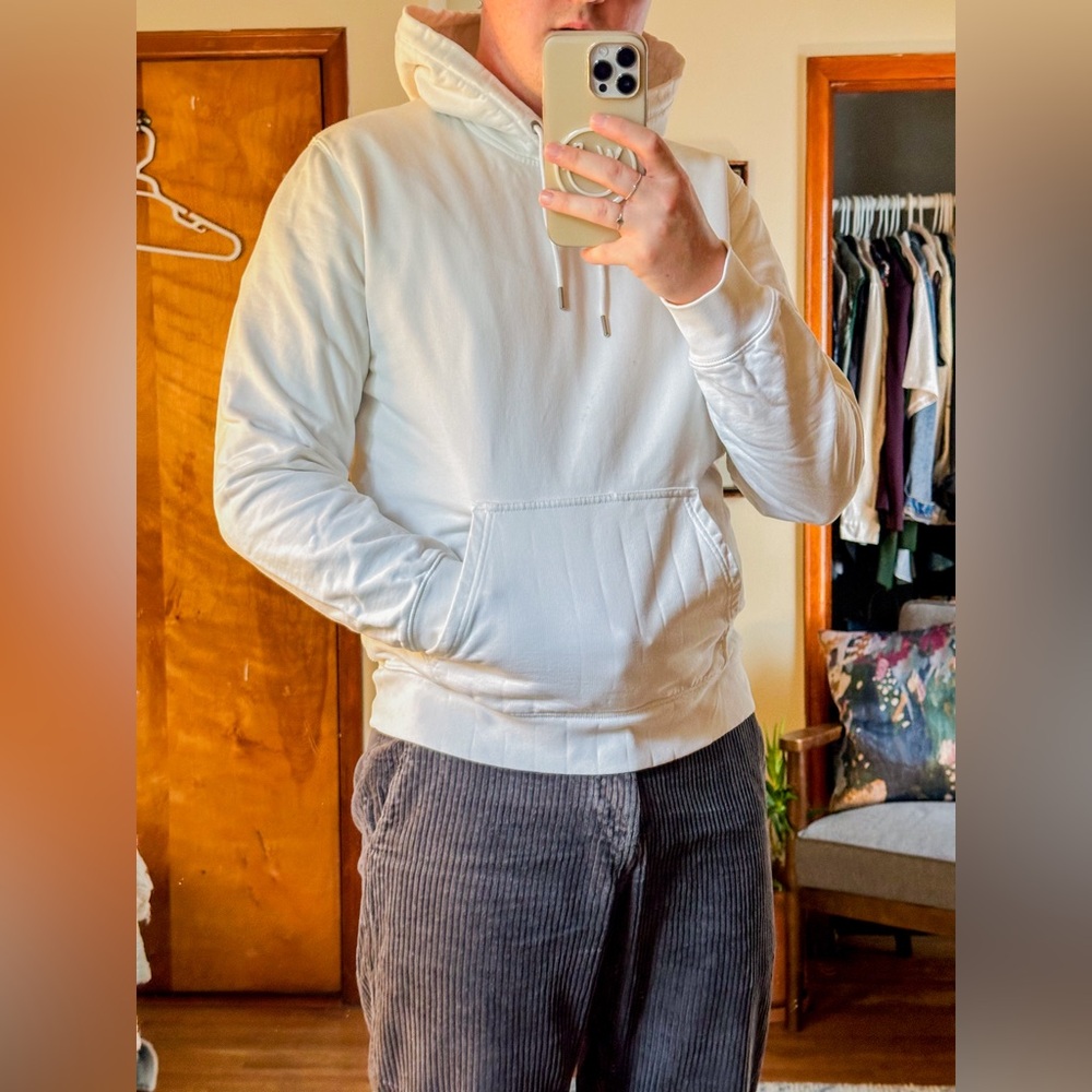 Everlane White Hoodie